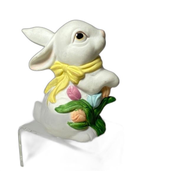 EASTER Fitz/Floyd OCI Omnibus Set 4 Bunny Collection Porcelain Figurines Taiwan - Picture 2 of 11